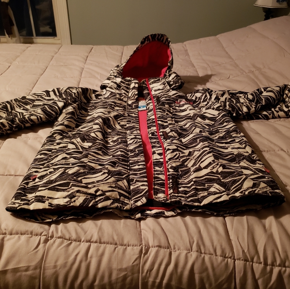 Girls Columbia Outgrow Ski Coat Size L